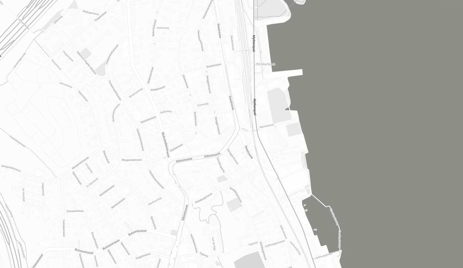South Shore Umgebung Karte